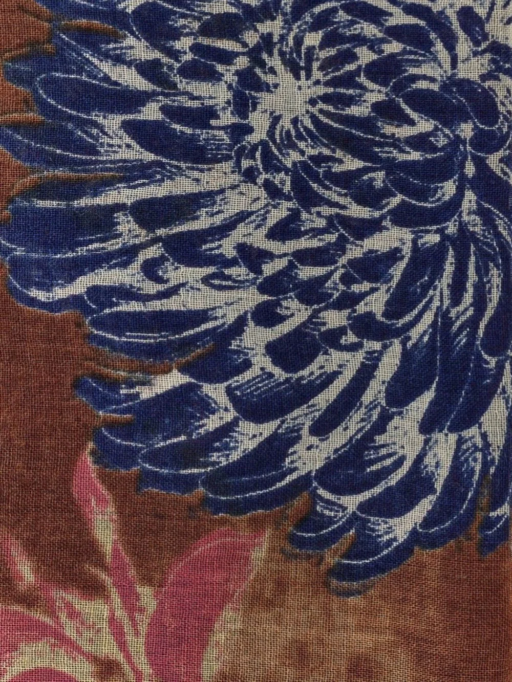 Zara Peony Scarf in Toffee. Brand new!